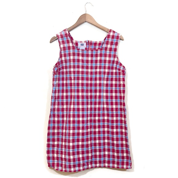 Vintage Dresses & Skirts - Vintage Faded Glory Plaid Lightweight Dress